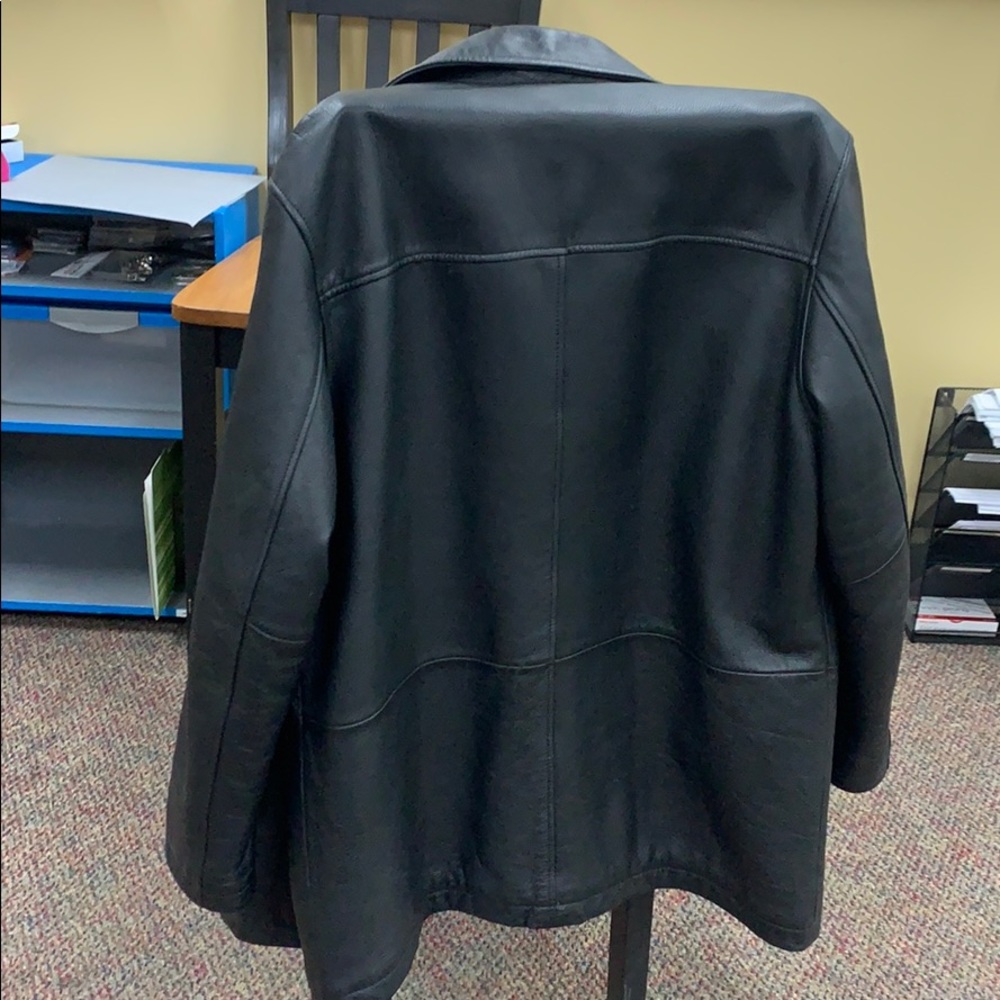 Authentic Colebrook Leather Jacket. Size M